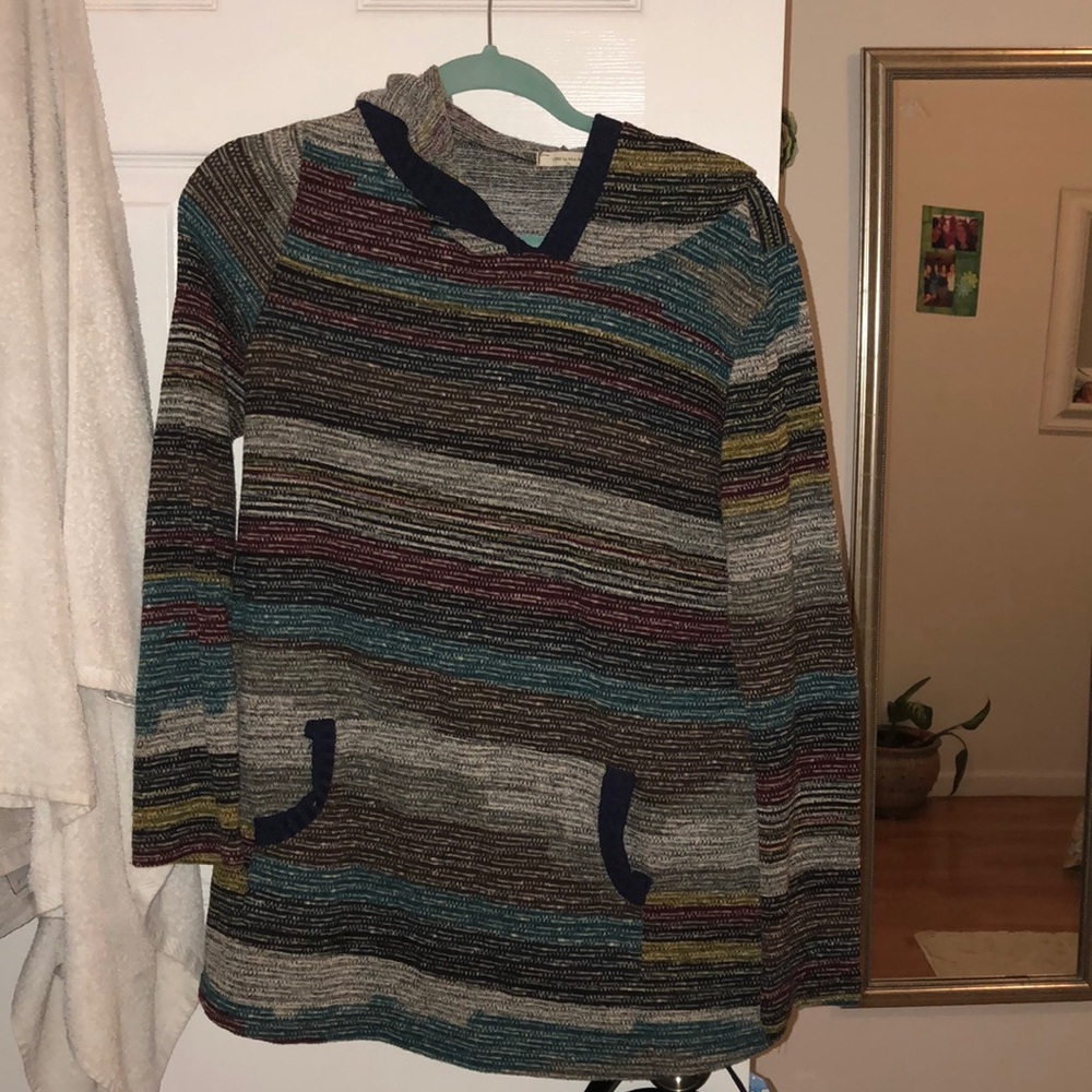 Light summer night pullover hoodie